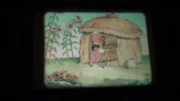 #594 Walt Disney's THREE LITTLE PIGS--Mint IB Technicolor 16mm film Print - TNT Amusements