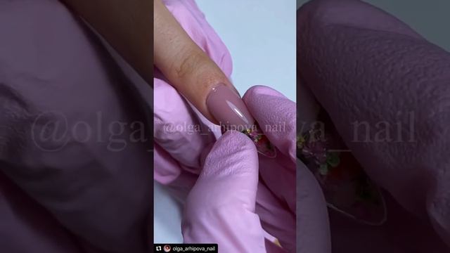 Гелевые типсы Скучали по моим мк? #мкархипова #техники_архиповой смотреть онлайн