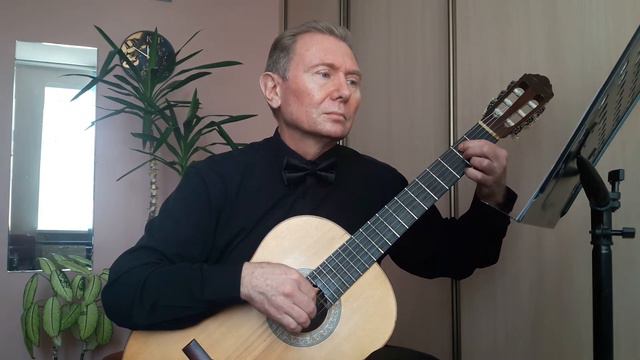Александр Костюк. Широка река (на гитаре). Обработка Олега Копенкова смотреть онлайн