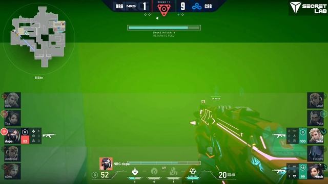 NRG daps 1v3 Clutch vs Cloud 9 Blue смотреть онлайн
