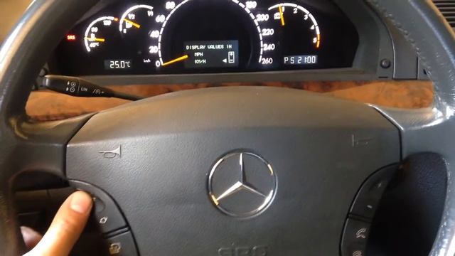 Mercedes S320 CDI W220 On Board Computer