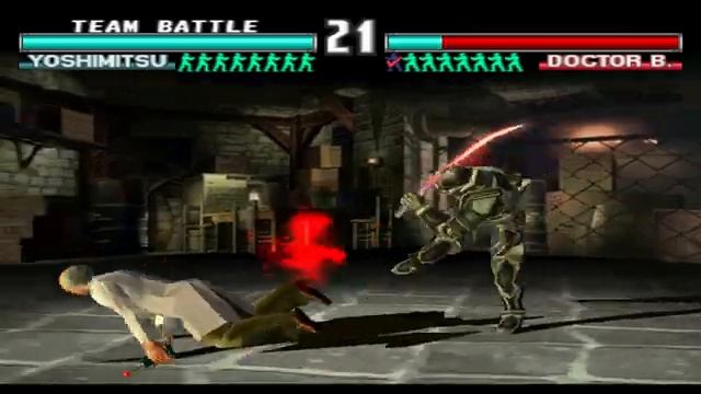 Tekken 3 Team Battle 8X8 - YOSHIMITSU Sword Fighting - 4K Video Gameplay смотреть онлайн