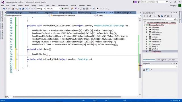 C# & Ms Access Full project (Home Appliance Shop Management System) смотреть онлайн