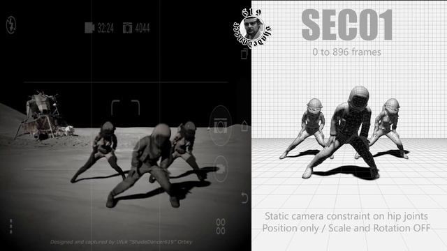 Cinema 4D MoonDance With Michael Jackson's THRILLER