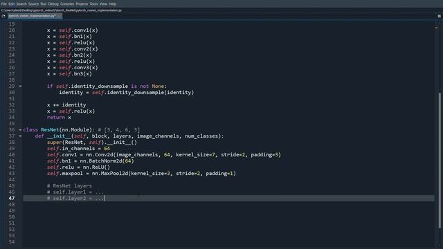 Pytorch ResNet Implementation From Scratch