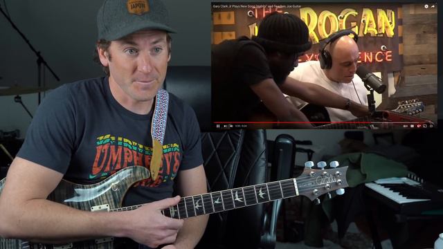 Joe Rogan's First Guitar Lesson (Gary Clark Jr.) смотреть онлайн