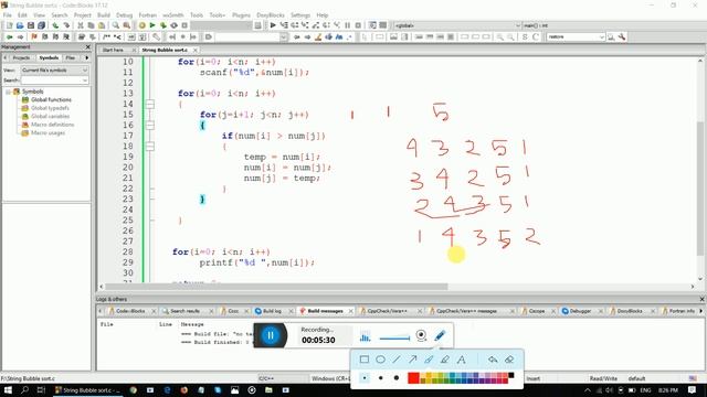 Bubble Sort Bangla Tutorial | Loop | Array | String смотреть онлайн