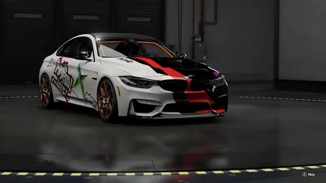 Forza motorsport 7 paint job BMW M4 GTS смотреть онлайн