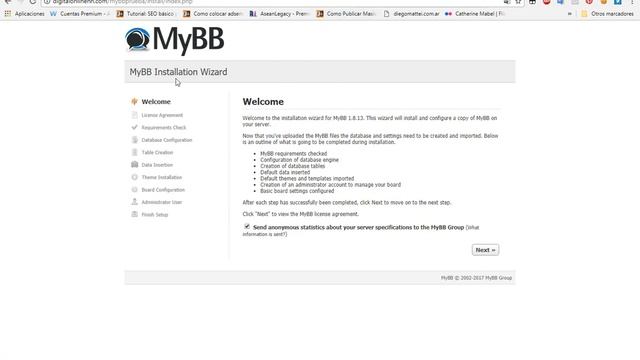 Como instalar MyBB 1.8.13 en Español смотреть онлайн