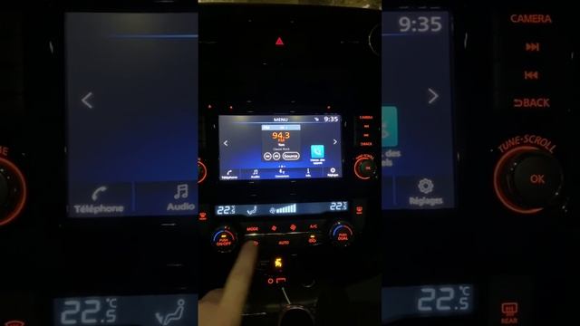Nissan Qashqai 2019 fan blower unstable speed / ventilation instable dans Nissan Qashqai 2019 смотреть онлайн