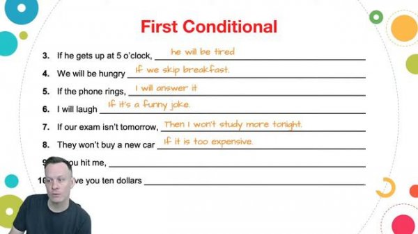 B1 INTERMEDIATE English --- Conditionals 0, 1 & 2