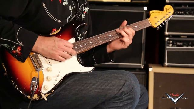 Fender Custom Shop 1969 Stratocaster Heavy Relic • SN: R76856 смотреть онлайн