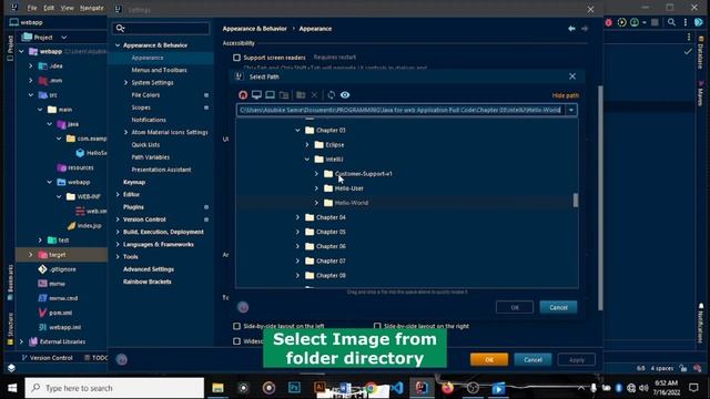 How to set background image on IntelliJ Interface смотреть онлайн