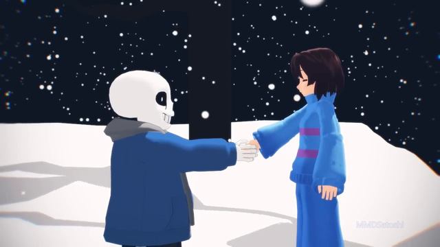 【MMD Undertale】Stronger Than You -Pacifist Remix- (Frisk version) смотреть онлайн