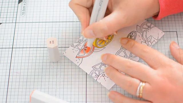 Easy Summer Card | Studio Katia Citrus Trimmings