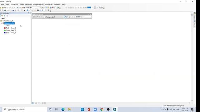 How to add PDF files and do georeferencing in ArcMap? смотреть онлайн