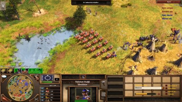Age of Empires III Replay Cast - 19 - setugen vs shmras смотреть онлайн