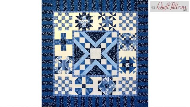 Globetrotting Setting - my FREE Mystery Quilt along for 2014 смотреть онлайн