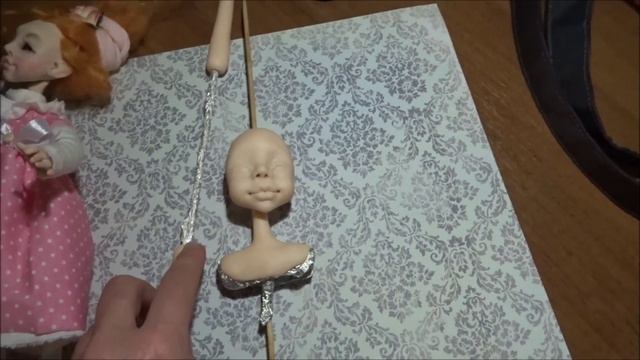 Кукла из полимерной глины по МК Николая Павлова смотреть онлайн