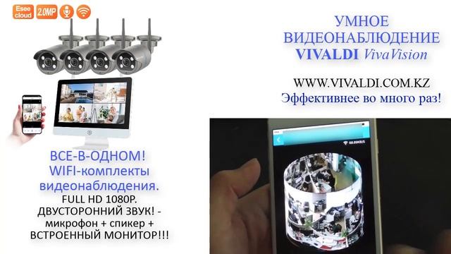 УМНОЕ ВИДЕОНАБЛЮДЕНИЕ VIVALDI VivaVision. Промовидео 1.0