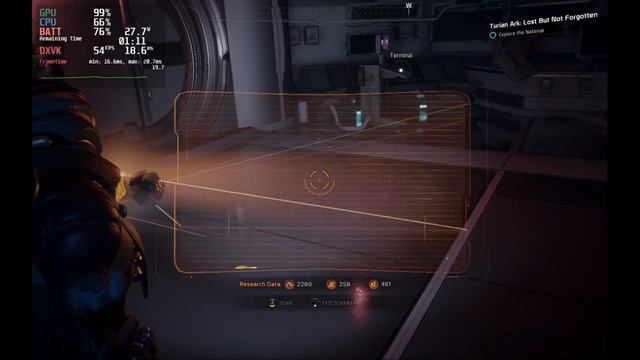Steam Deck Gameplay - Mass Effect Andromeda - Steam OS смотреть онлайн