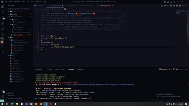 How to Use Multiple Schema files in Prisma смотреть онлайн