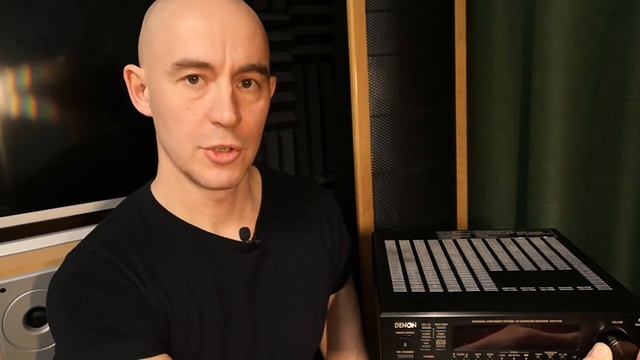 Ресивер, домашний кинозал Denon AVR-F100. Винтаж и смарт ТВ. Обзор смотреть онлайн