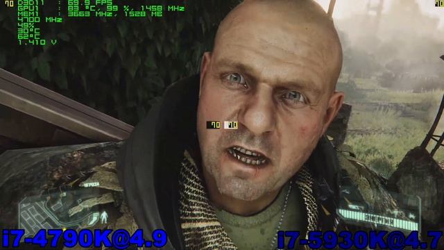 I7-4790K@4.7 Vs I7-5930K@4.7 In 5 Games (GTX 980)