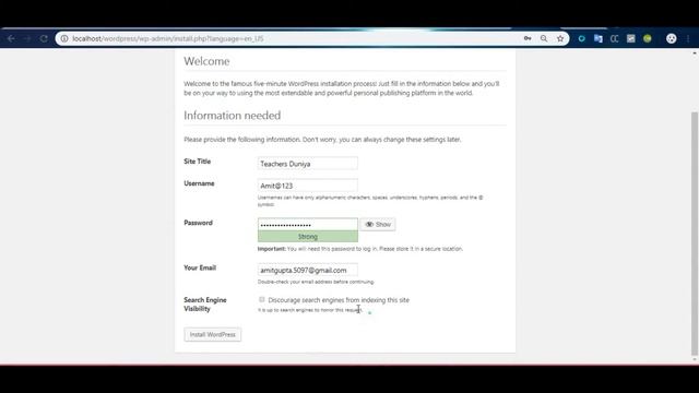 How To Install WordPress on localhost - In Any local server | WordPress for Beginners | смотреть онлайн