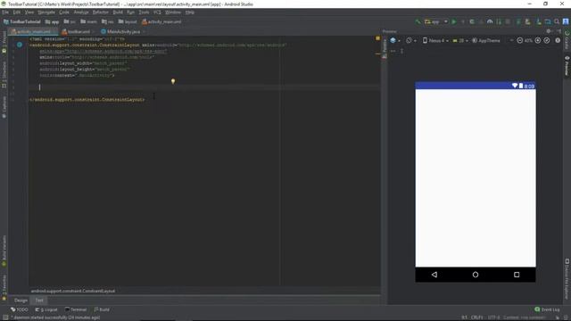 We Code | How to make a custom Toolbar with Back Button Tutorial - Android Studio смотреть онлайн