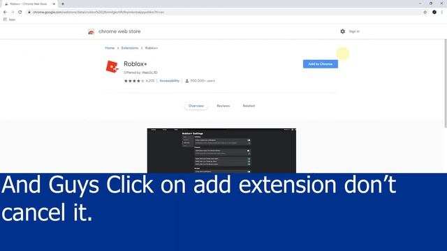 How to add Roblox Plus On your Browser смотреть онлайн