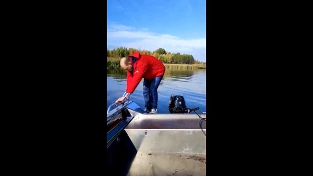 Girgis 440 на воде. Видео от клиента. Первые впечатления и отзывы. Лодка обрыблена) смотреть онлайн