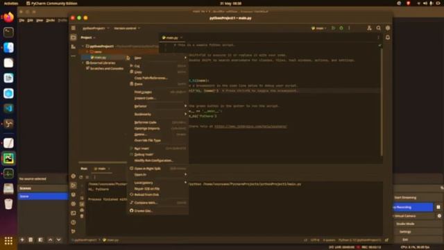 How to instal pycharm comunnity on ubuntu and make a python mutipictaion check смотреть онлайн