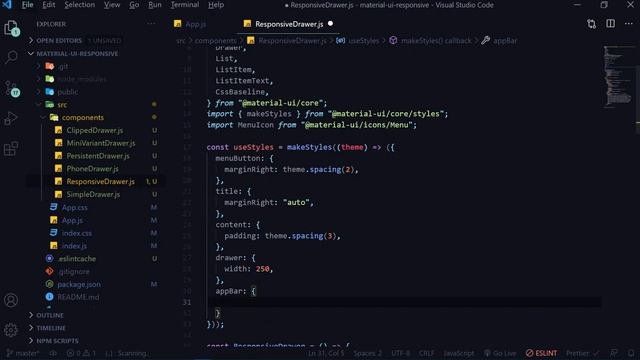 Material UI Drawer हिंदी में смотреть онлайн