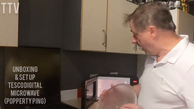 Unboxing Tesco £50 Digital Microwave or Poppety Ping. Set up & Tested смотреть онлайн