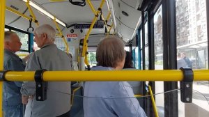 Поездка на автобусе волгобас 4298.G4 по 52 маршрут