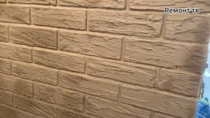 Делаем кирпич из гипсововой штукатурки ( ручная работа)