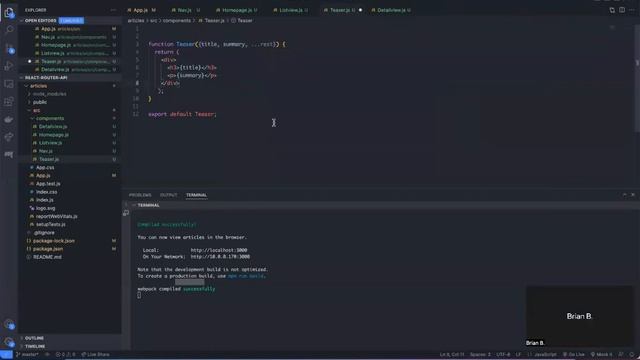 W18D4: React Router and 3rd Party APIs смотреть онлайн