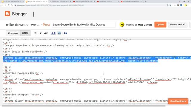 How To Embed A Youtube Playlist