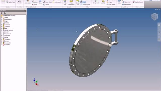 Midas Technology - AutoCAD Inventor Suite 2010 - Basic iMate Creation смотреть онлайн