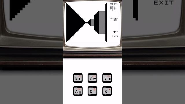 ZX81 3D Monster Maze (iOS Remake)