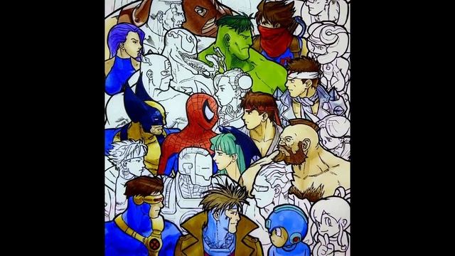 Marvel vs Capcom Art | Speed Coloring Time-Lapse with Alcohol Markers | Team Spider-Man vs. Team Ry смотреть онлайн
