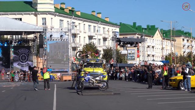 4К..Барановичи. Байкеры. Закрытие мотосезона-2023. Показательные выступления. 16.09.2023 смотреть онлайн