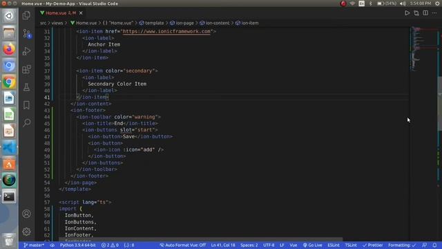 Part 3(A) : Ionic5 UI Components - Item смотреть онлайн