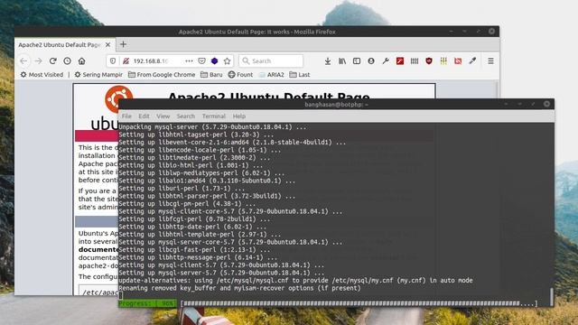 02. VirtualBox VPS - Install dan Setup : Apache PHP mySQL смотреть онлайн