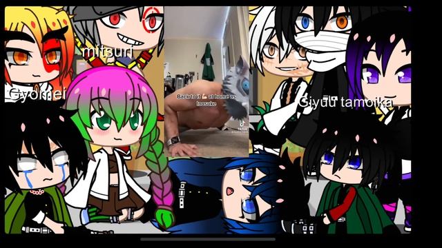 The hashira’ s react to a crack head aka Inosuke смотреть онлайн