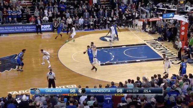 Elfrid Payton goes ISO at the end of regulation, awfuly misses the game winning three over KAT Janu смотреть онлайн