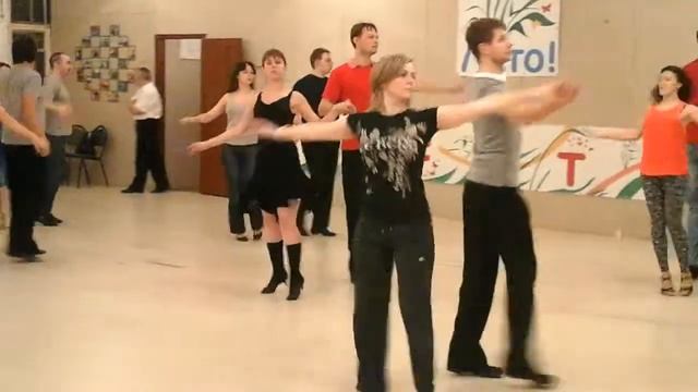 Репетиция флешмоба 《Вальс расставания 》12.03.2015 смотреть онлайн