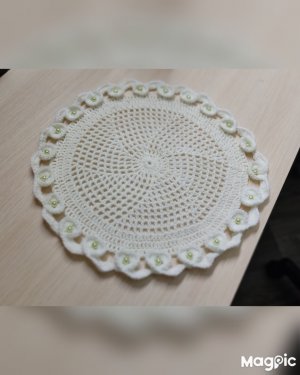 Салфетка Инара!крючком.