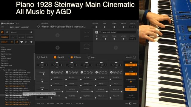 🔥Best Free Piano Ever? 🎹 Soundpaint 1928 Steinway Piano | No Talking Sounds Demo